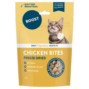 Boost Chicken Bites freeze dried cat treat 30g - British product