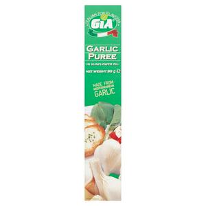 Gia Garlic Puree in Sunflower Oil 90g, UK version