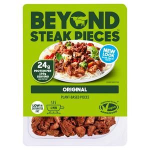 Beyond Meat steak pieces 160g plant based meat alternative - British product