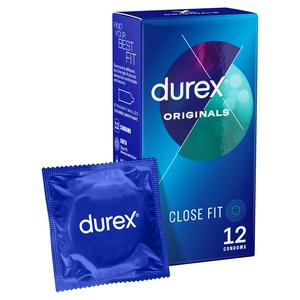 Durex Originals Close Fit Condoms 12 pack - British product