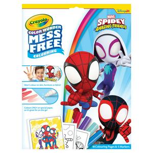 Crayola Spiderman Colour Wonder pens - British product