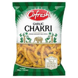 Cofresh garlic chakri rice sticks 300g, imported from the UK