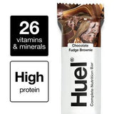 Huel Chocolate Fudge Brownie nutrition bar 55g - British product