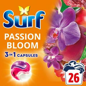 Surf laundry washing detergent capsules 26 wash (British brand)