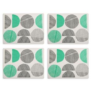 Habitat Linear Circles Placemats Pack of 4, UK version