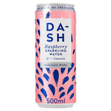 Dash raspberry sparkling water 500ml - British product