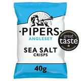 Pipers crisps Anglesey Sea Salt 40g, imported from the UK
