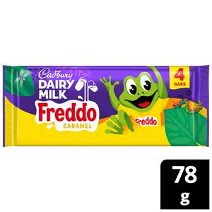 Cadbury Dairy Milk Caramel Freddo 4 x 19.5g - British product