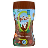 Options Belgian Choc Winter Spice hot chocolate drink 220g (British brand)