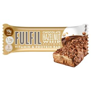 Fulfil chocolate hazelnut whip protein bar 55g - British product