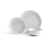 Sainsbury's Home 12pc White Porcelain Dinner Set (British brand)