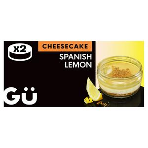 Gü Spanish Lemon Cheesecake Dessert Cups 2 x 85g, UK version