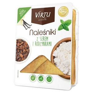 Virtu Pancakes Cottage Cheese Raisins 400g (British brand)