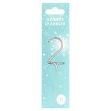 Sainsbury's number 2 home sparkler for cakes (British brand)