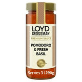 Loyd Grossman Pomodoro & Fresh Basil Pasta Sauce 290g, UK version
