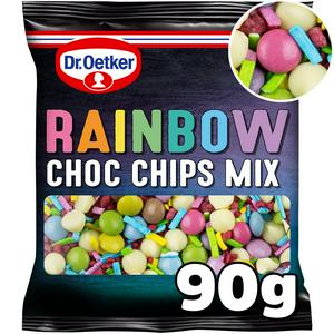 Dr. Oetker Rainbow Chocolate Chips Mix 90g - British product