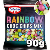 Dr. Oetker Rainbow Chocolate Chips Mix 90g - British product