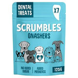 Scrumbles Plant Based Gnashers Dental Treats 125g x 7 (British brand)