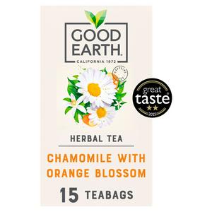 Good Earth Herbal Tea Chamomile Orange Blossom 21g, UK version