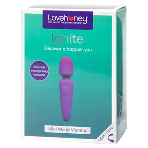 Lovehoney Ignite Mini Wand Vibrator product, UK version