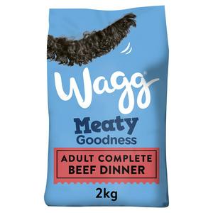 Wagg Meaty Goodness beef dog food 2kg (British brand)