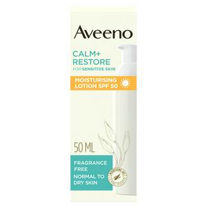 Aveeno Face Calm Restore Moisturiser 50ml - British product