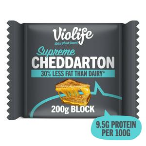 Violife Cheddarton Cheese Alternative 200g (British brand)