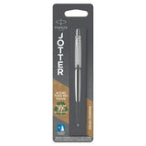 Parker Jotter Stainless Steel Ball Pen Blue Ink, imported from the UK