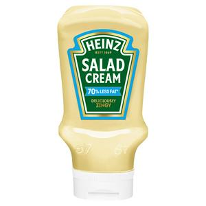 Heinz Extra Light Salad Cream 435g in Plastic Bottle, UK version