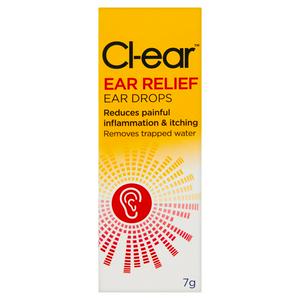 Cl-ear Pain Relief Ear Drops 7g - British product