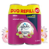 Glade Automatic Spray Refills Relaxing Zen 2 x 269ml, UK version