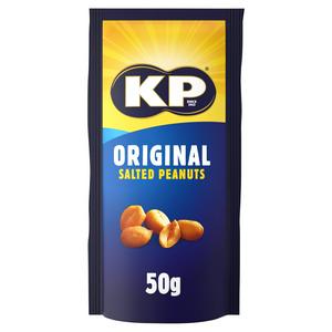 KP Original Salted Peanuts Snack 50g Pack, UK version