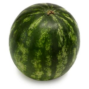 Sainsburys Watermelon fresh produce packed for shipping (British brand)