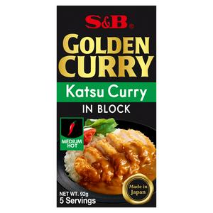 S&B Golden Curry Japanese Mix 92g, imported from Japan