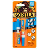 Gorilla Super Glue Pack of 2 3g, UK version