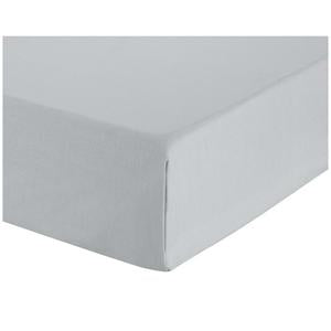 Sainsbury's Home Dove Grey Cotton Rich Single Bed Sheet
