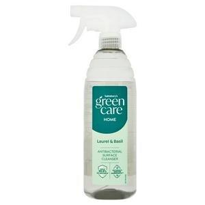 Sainsburys Green Care Laurel & Basil Antibacterial Surface Cleaner 750ml
