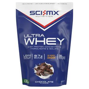 Sci-MX Ultra Whey Chocolate Protein Powder 800g (British brand)
