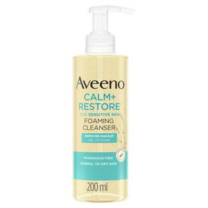 Aveeno Face Calm Restore Foaming Cleanser 200ml - British product