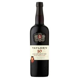 Taylor's 10 Year Old Tawny Port 75cl, imported from the UK