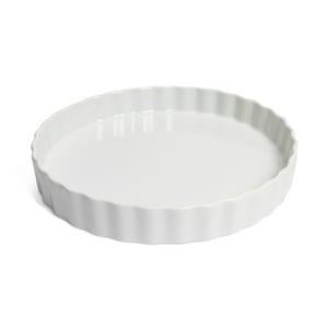 Habitat Riko porcelain pie dish cream 24cm, UK version
