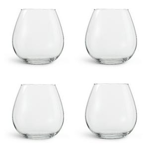 Habitat Portofino Stemless Wine Glass 4pk, UK version