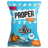 Propercorn sea salted popcorn 70g, imported from the UK