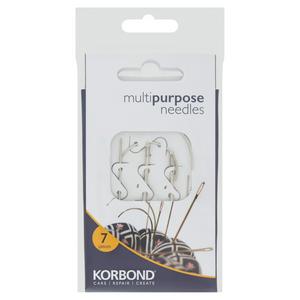 Korbond Care & Repair Multi-Purpose Needles 7 Pieces, UK version