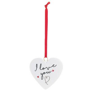Sainsbury's Valentine I Love You Token 5cm square (British brand)