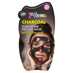 7th Heaven Charcoal Peel Off Mask Salicylic Acid 10ml, UK version