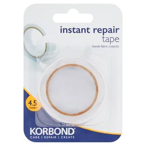Korbond Instant Repair Tape Fabric Hemming 4.5m