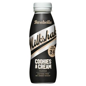 Barebells protein milkshake cookies and cream 330ml - British product