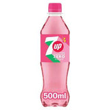 7UP Zero Sugar Pink Lemonade Bottle 500ml - British product