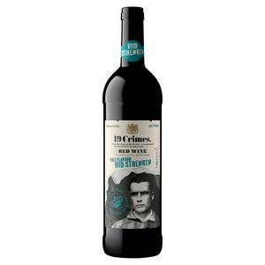 19 Crimes Mid Strength Red Wine 75cl - British product